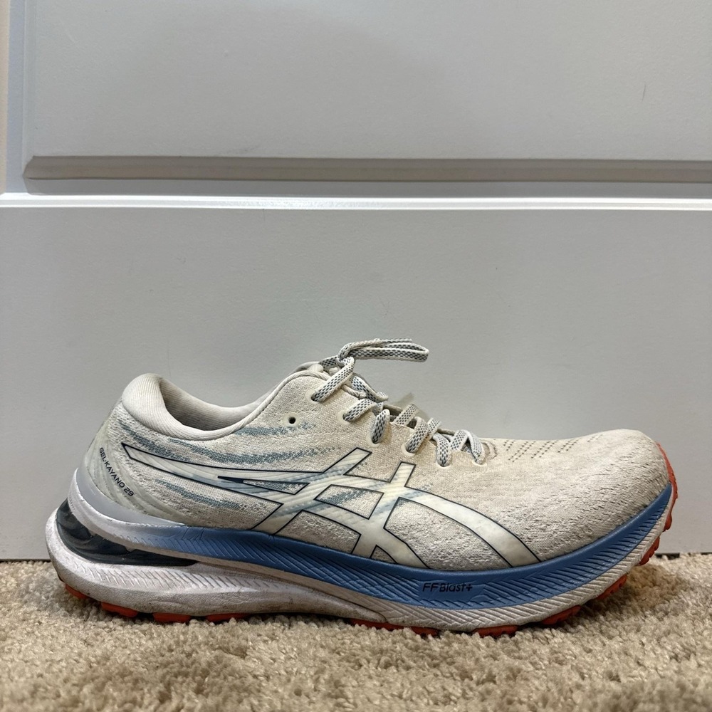 ASICS GEL-Kayano 29 Shoes Mens Size 10.5 White Road Running Sneakers 1011B440